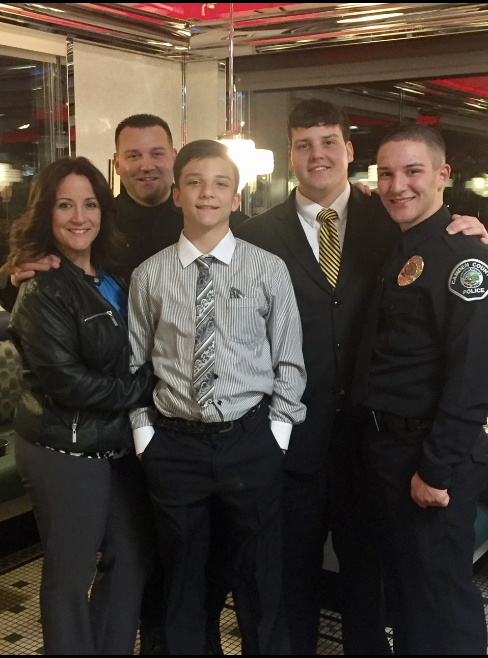 Academy Graduation with Family